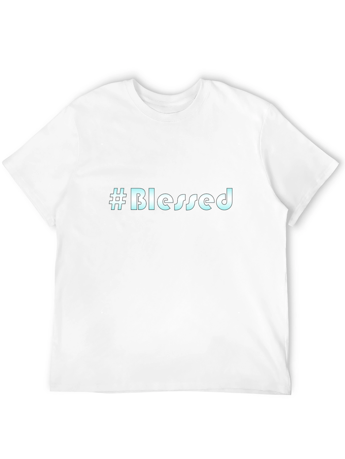 #Blessed Black T-Shirt - Stylish & Comfortable Tee