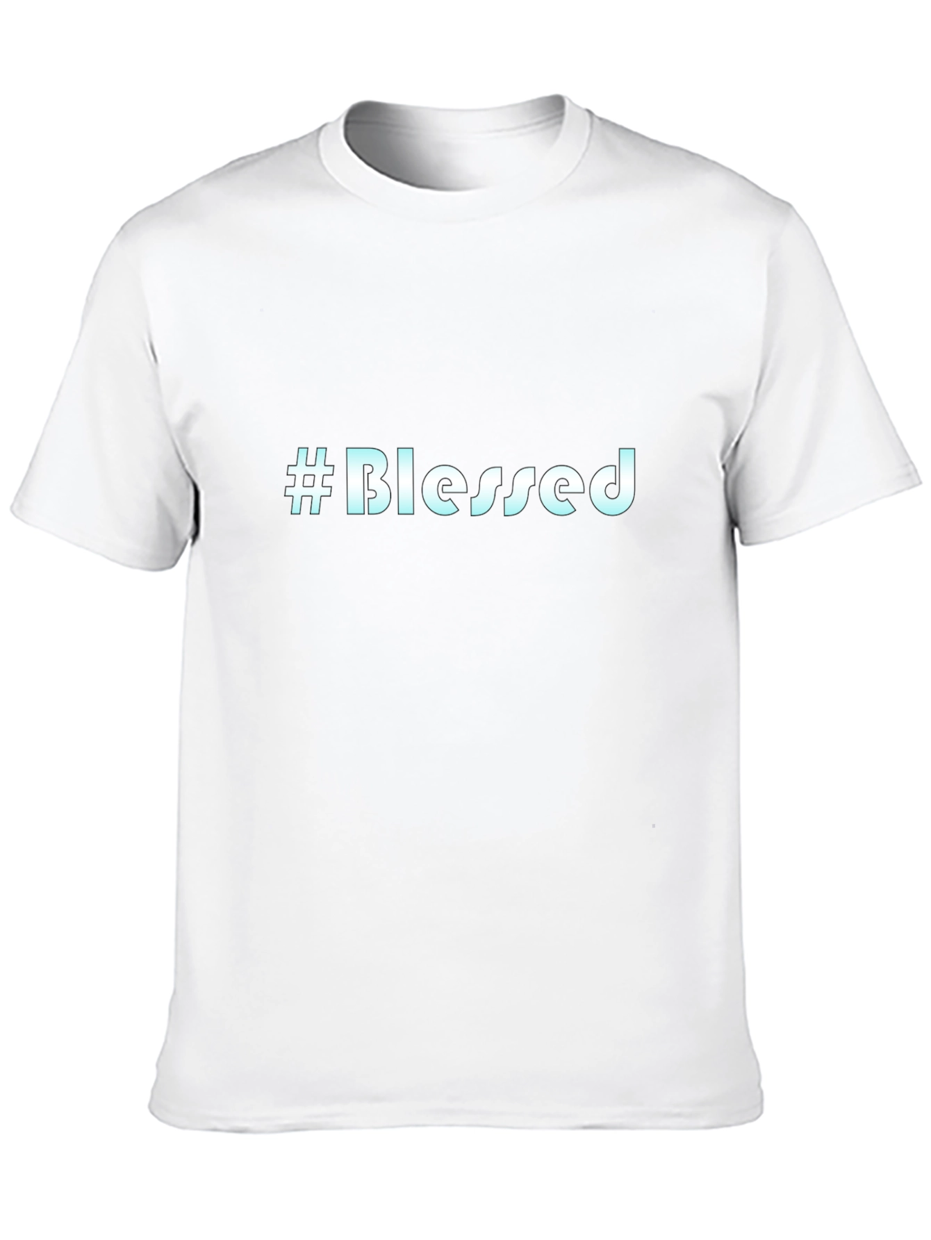 #Blessed Black T-Shirt - Stylish & Comfortable Tee