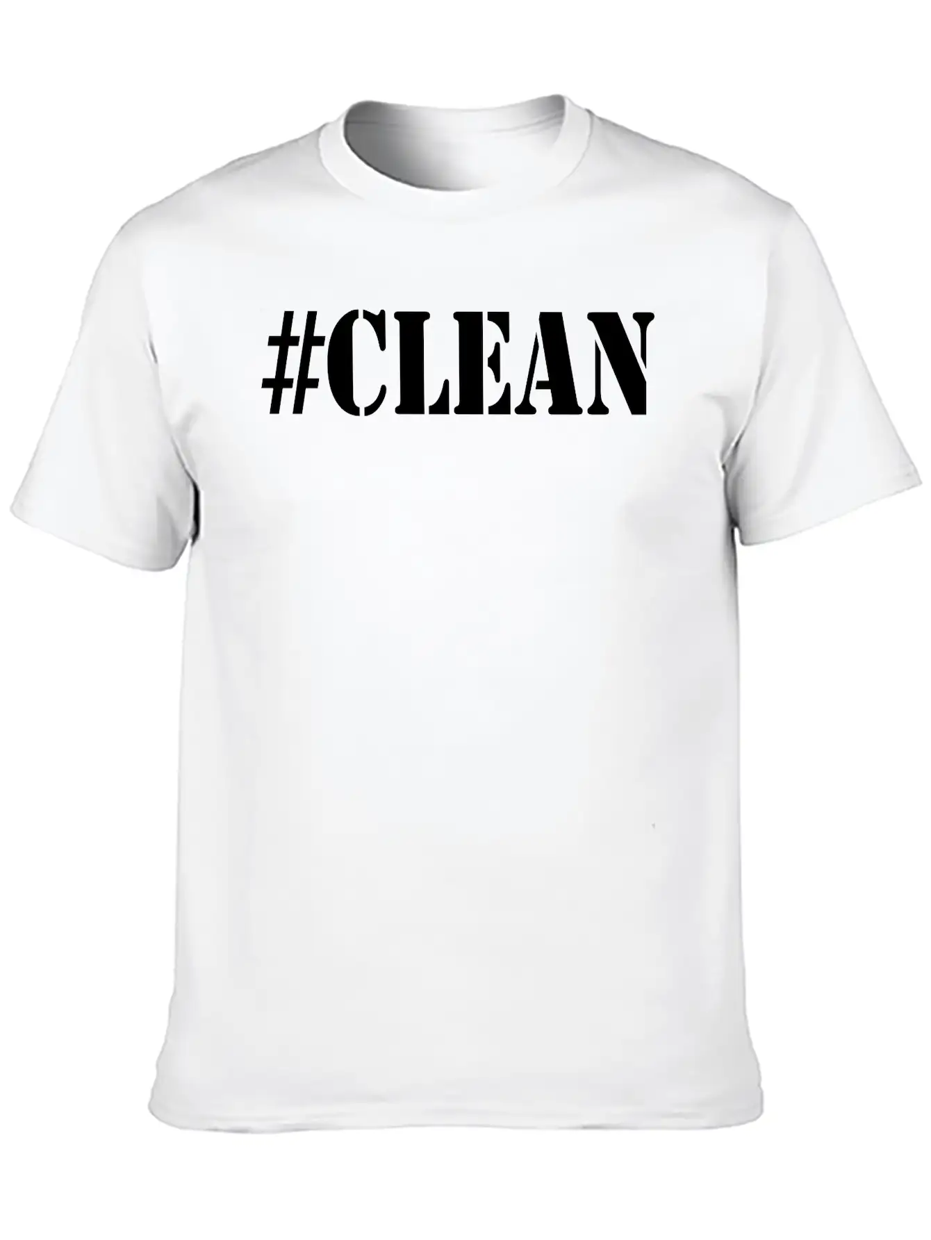 #CLEAN Comfortable Minimalist Graphic Tee – Summer Style Essential