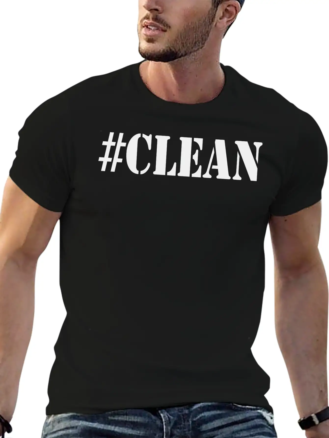 #CLEAN Comfortable Minimalist Graphic Tee – Summer Style Essential