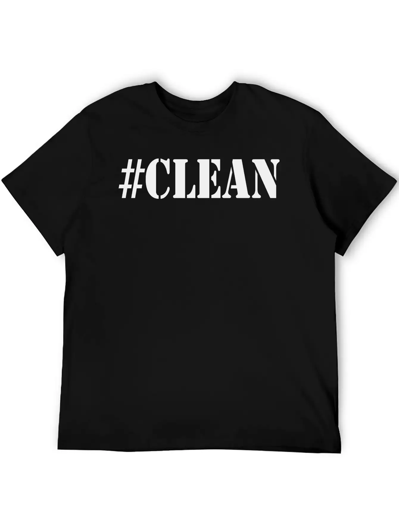 #CLEAN Comfortable Minimalist Graphic Tee – Summer Style Essential