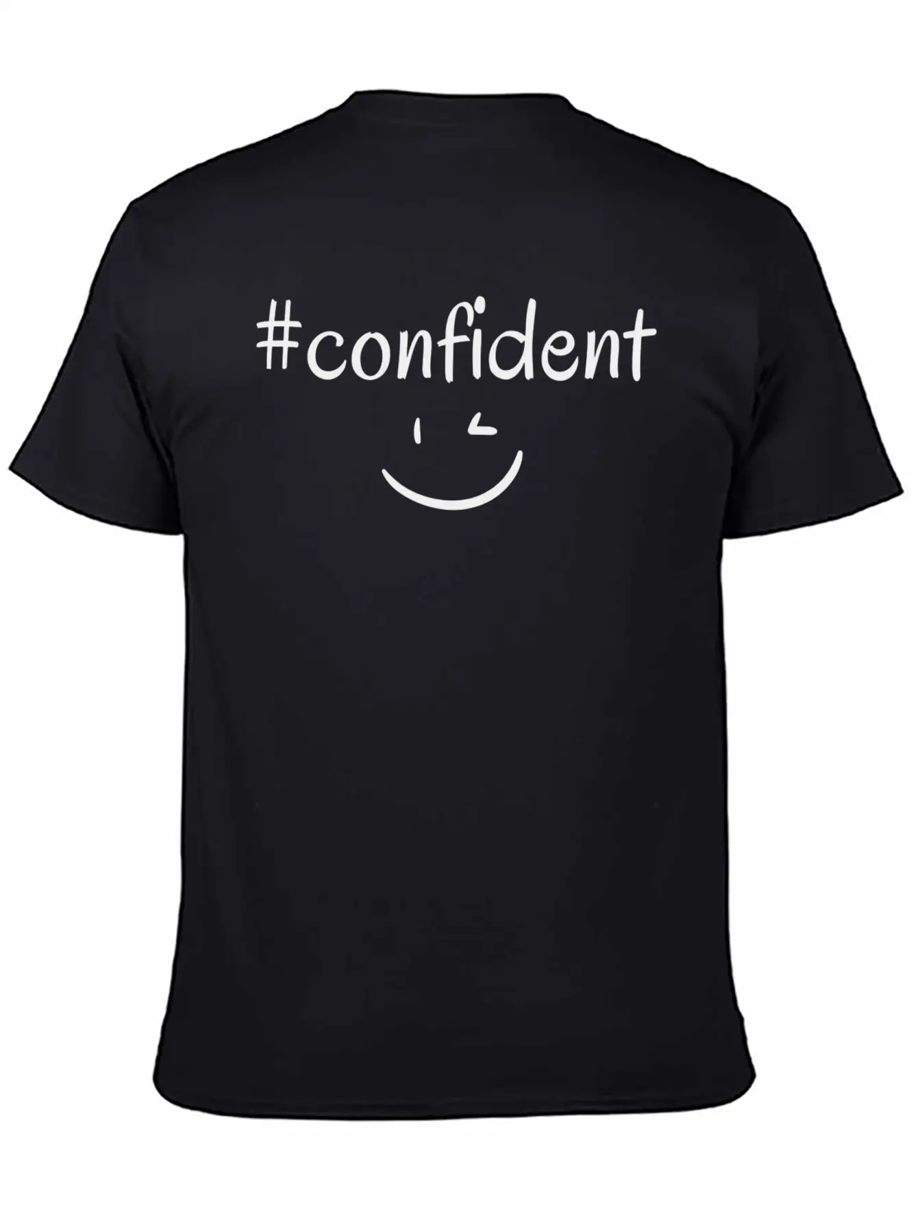 #confident Timeless Short Sleeve Tee – Comfy And Minimalist Design