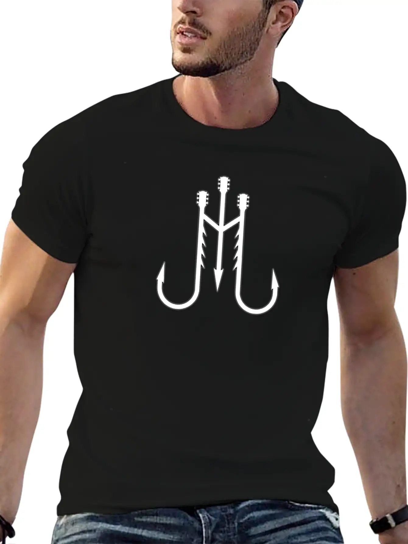 guitars Hooks Timeless Short Sleeve Tee – Comfy And Minimalist Design