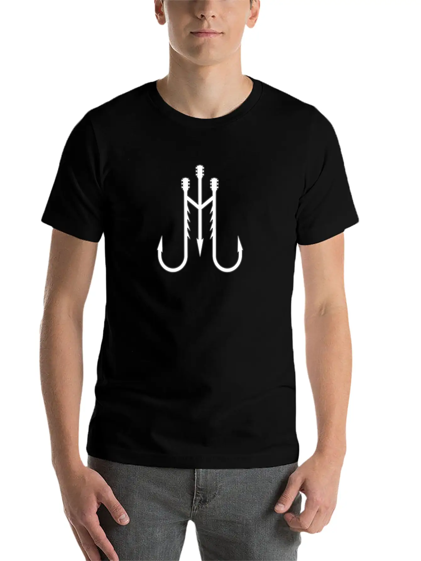 guitars Hooks Timeless Short Sleeve Tee – Comfy And Minimalist Design