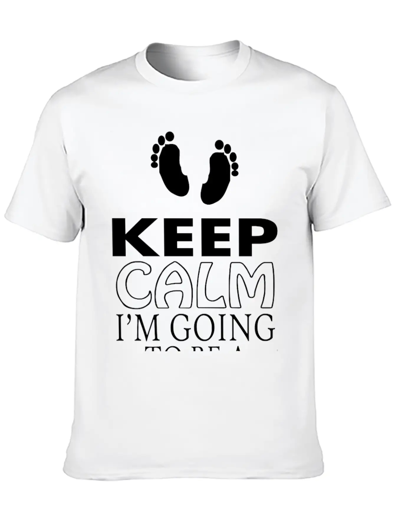 "Keep Calm, I Am Going To Be A Dad" T-Shirt Comfortable Minimalist Graphic Tee – Summer Style Essential