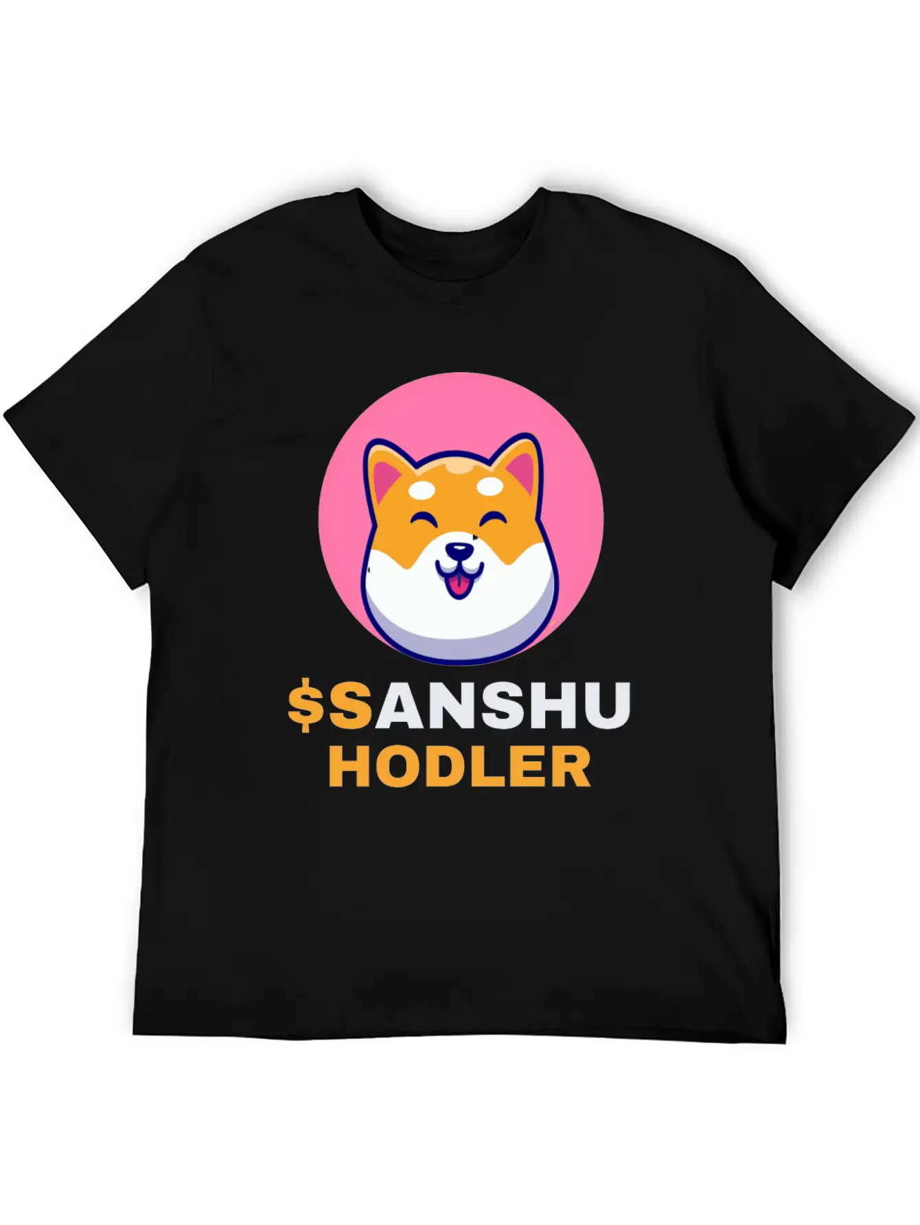 $SANSHU Hodler, Sanshu Inu Coin Cryptocurrency Cry Timeless Short Sleeve Tee – Comfy And Minimalist Design