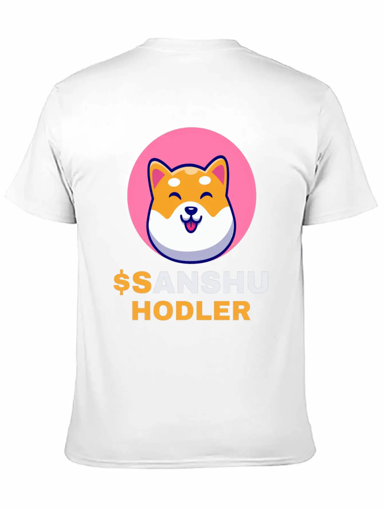 $SANSHU Hodler, Sanshu Inu Coin Cryptocurrency Cry Timeless Short Sleeve Tee – Comfy And Minimalist Design