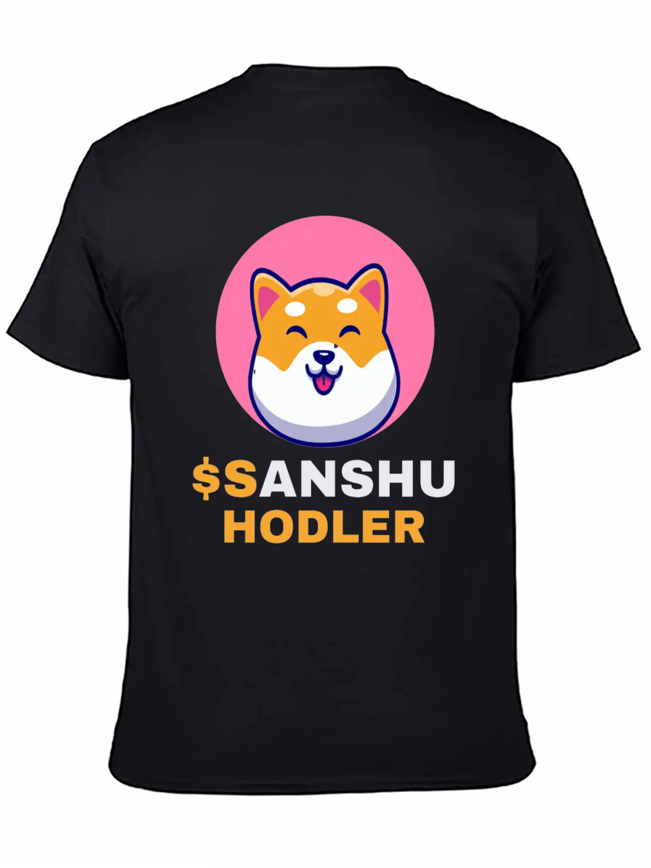 $SANSHU Hodler, Sanshu Inu Coin Cryptocurrency Cry Timeless Short Sleeve Tee – Comfy And Minimalist Design