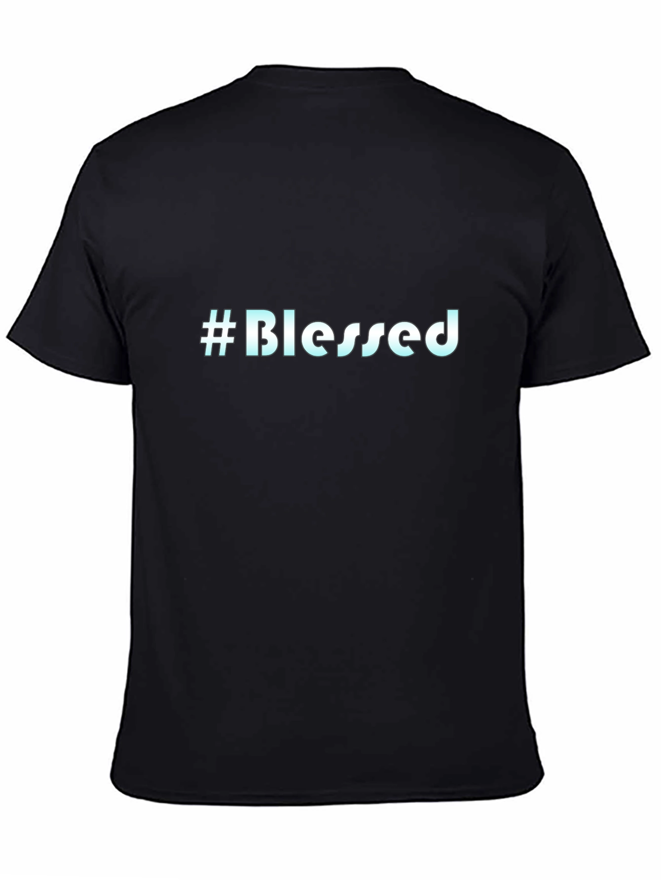 #Blessed Black T-Shirt - Stylish & Comfortable Tee