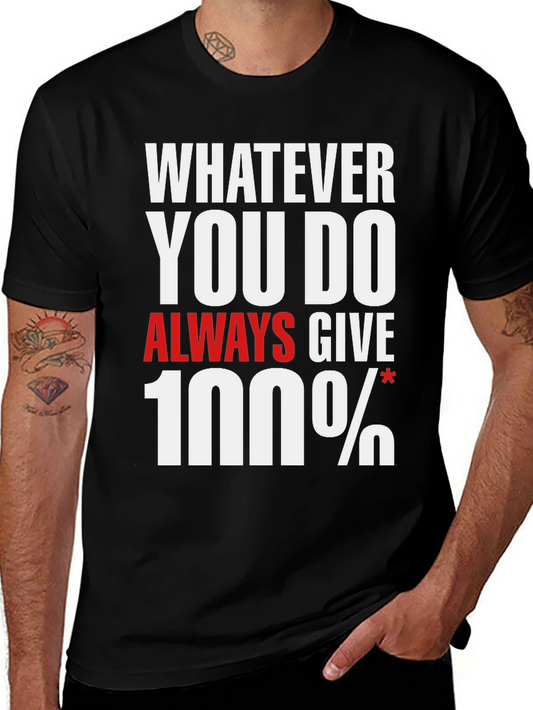 100% Motivational Graphic Tee