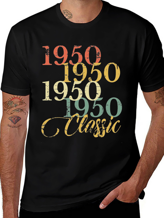 1950 Classic Retro Birthday T-Shirt