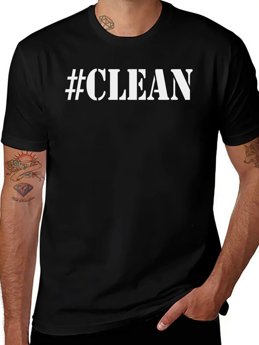 #CLEAN Comfortable Minimalist Graphic Tee – Summer Style Essential