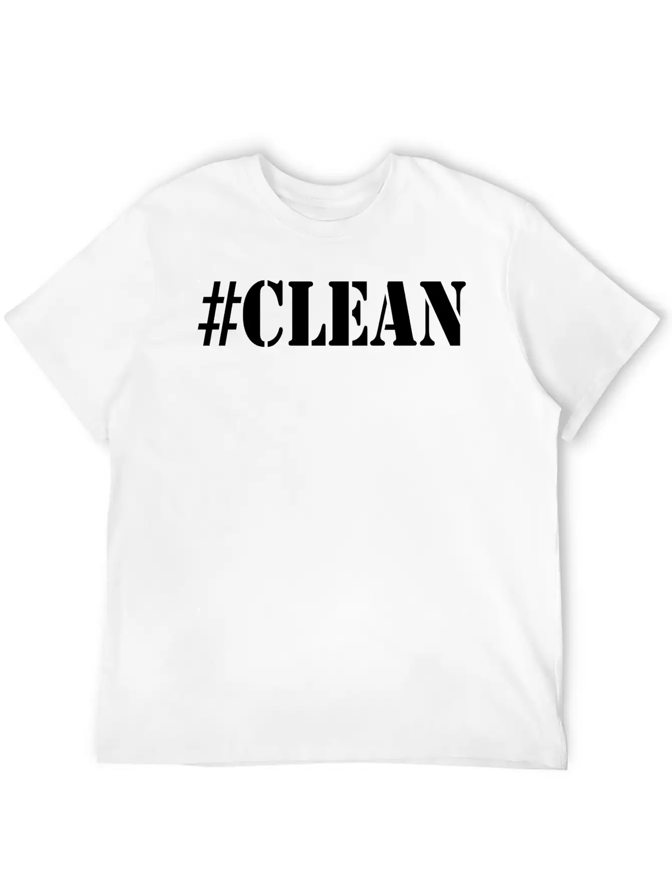 #CLEAN Comfortable Minimalist Graphic Tee – Summer Style Essential