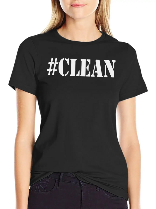 #CLEAN Comfortable Minimalist Graphic Tee – Summer Style Essential