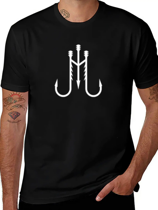 ‏‏‏‏‏‏guitars Hooks Timeless Short Sleeve Tee – Comfy And Minimalist Design