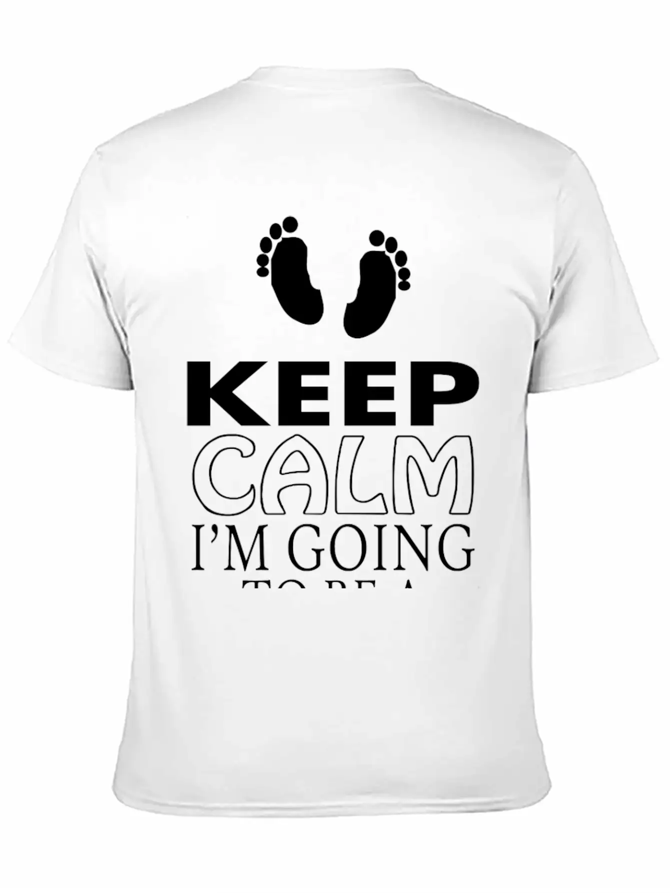 "Keep Calm, I Am Going To Be A Dad" T-Shirt Comfortable Minimalist Graphic Tee – Summer Style Essential