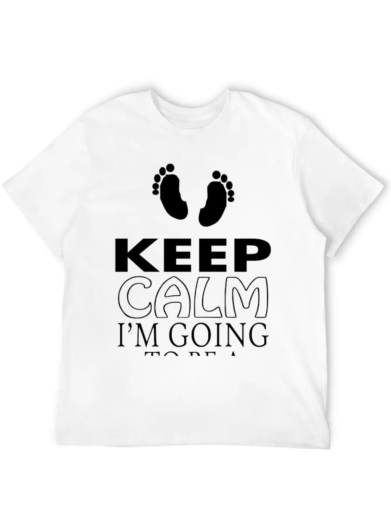 "Keep Calm, I Am Going To Be A Dad" T-Shirt Comfortable Minimalist Graphic Tee – Summer Style Essential