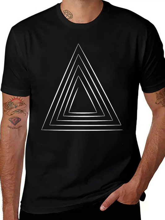 (ttriangle2) Relaxed Everyday Tee – Lightweight And Durable Cotton