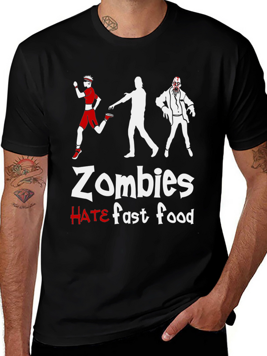 Zombies Hate Fast Food T-Shirt